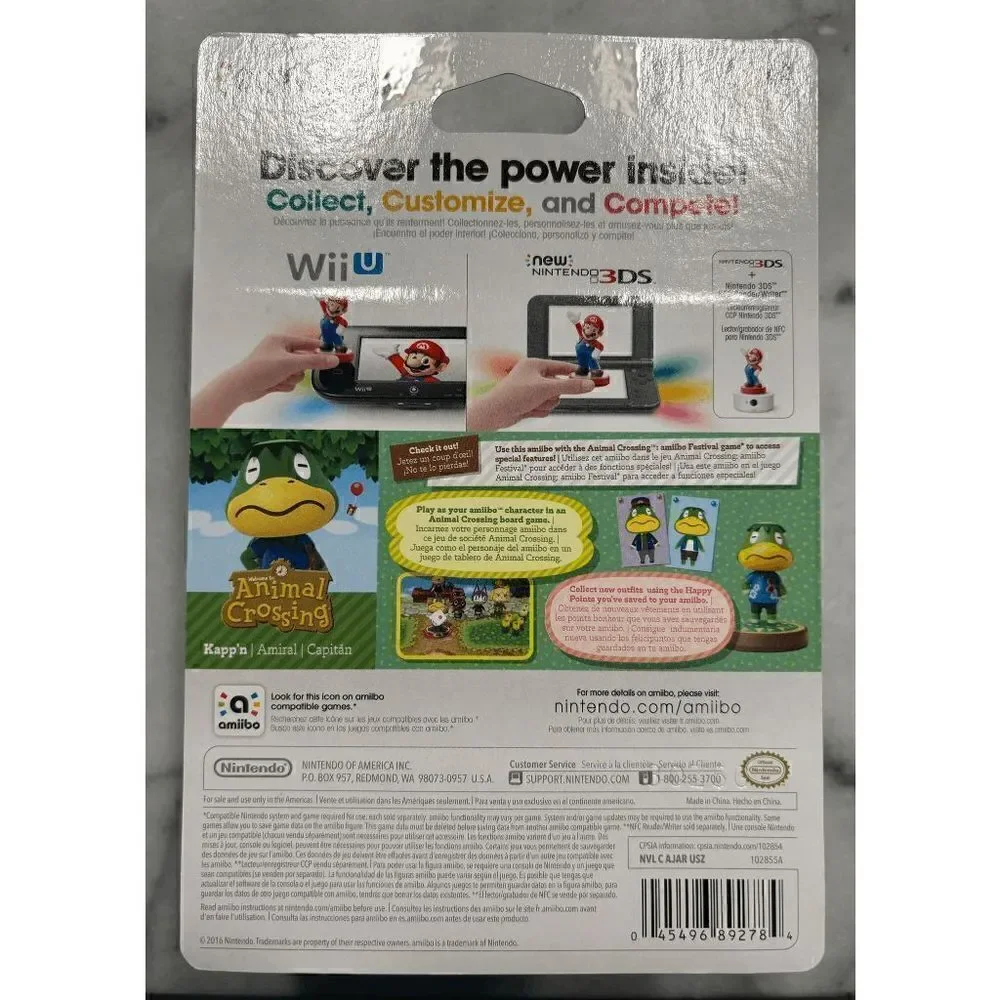 Nintendo Amiibo Animal Crossing Kappn Figure